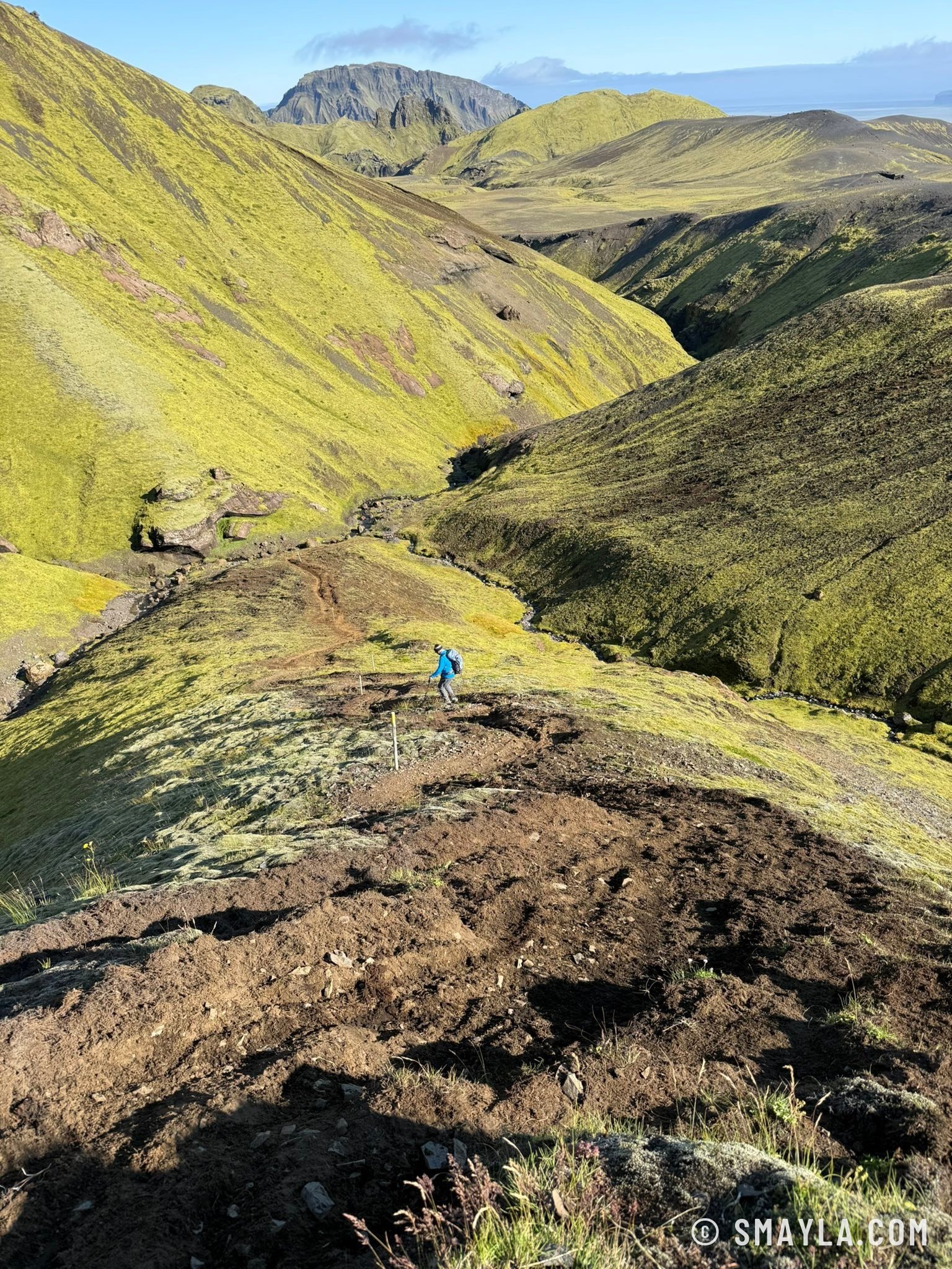 Avant la descente