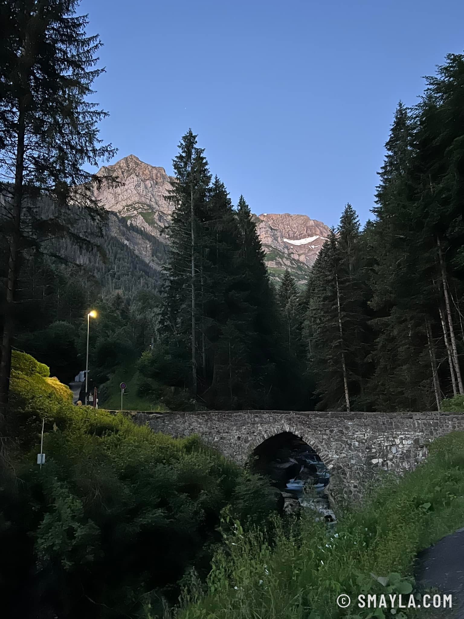 The little bridge on the Grand Paradis road