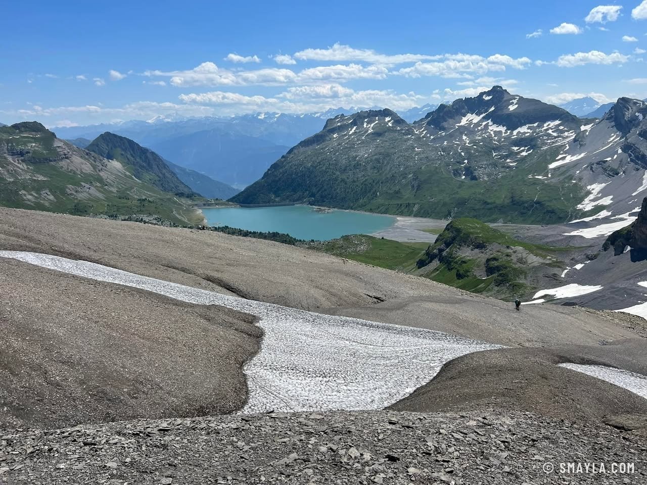 View from the pass