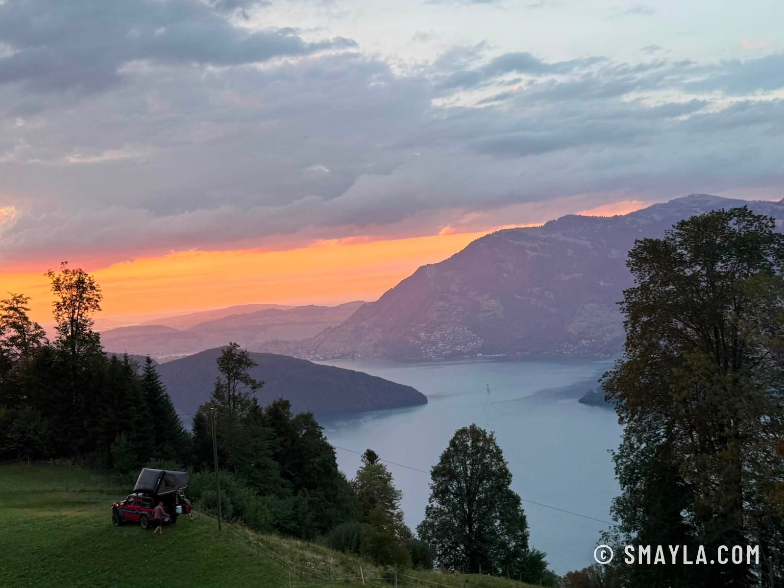 La Suisse primitive, en tente de toit